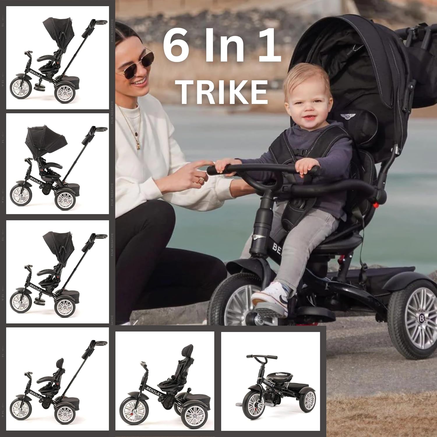 THE BENTLEY STROLLER 6 IN 1 TRIKE - Image 13