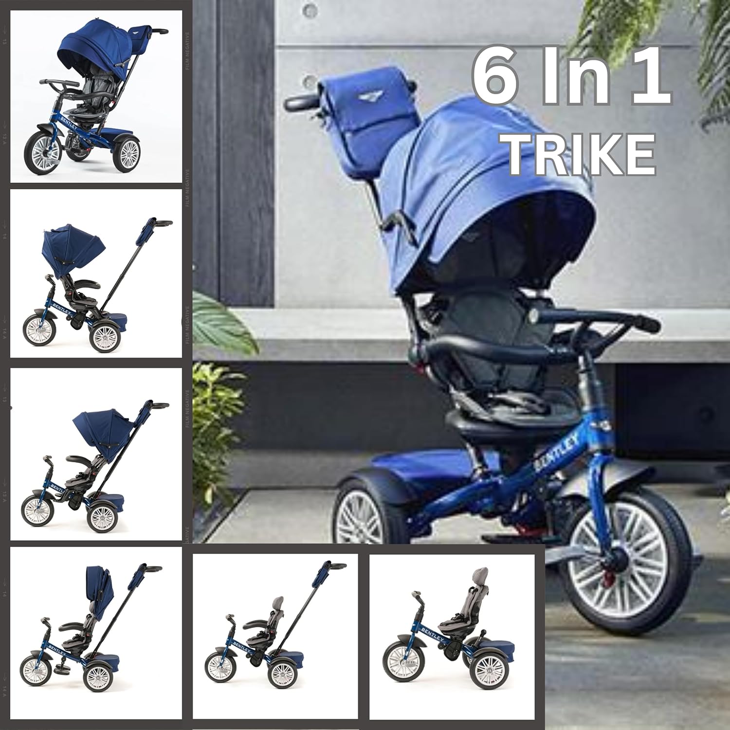 THE BENTLEY STROLLER 6 IN 1 TRIKE - Image 5