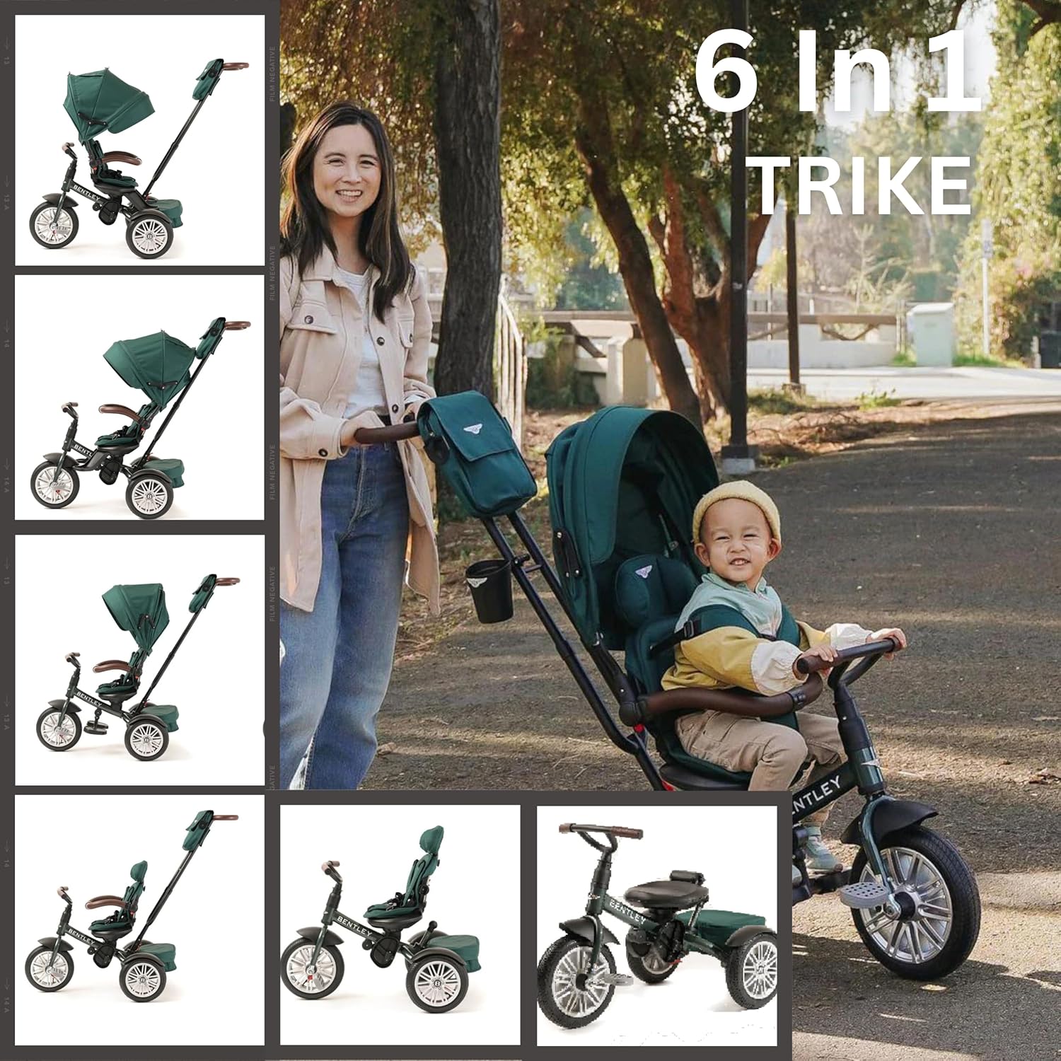 THE BENTLEY STROLLER 6 IN 1 TRIKE - Image 24