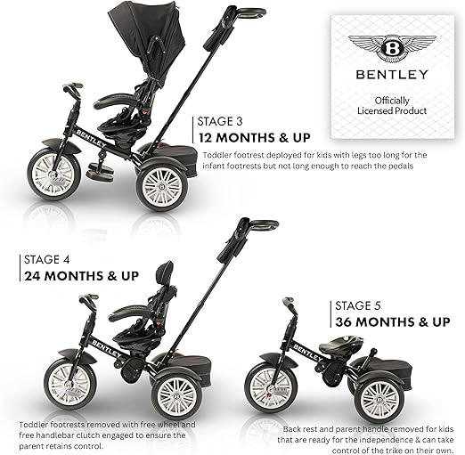 THE BENTLEY STROLLER 6 IN 1 TRIKE - Image 30
