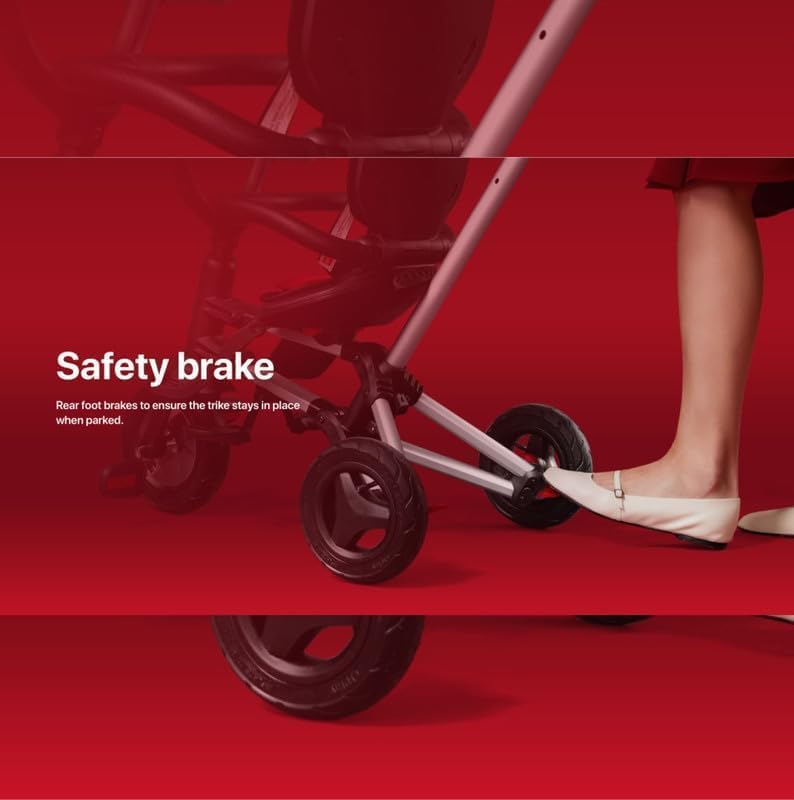QPLAY NOVA EVA 6 IN 1 FOLDABLE TRIKE - Image 14