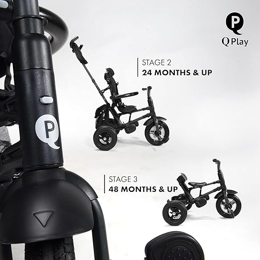 QPLAY RITO AIR 3 IN 1 FOLDABLE TRIKE - Image 7