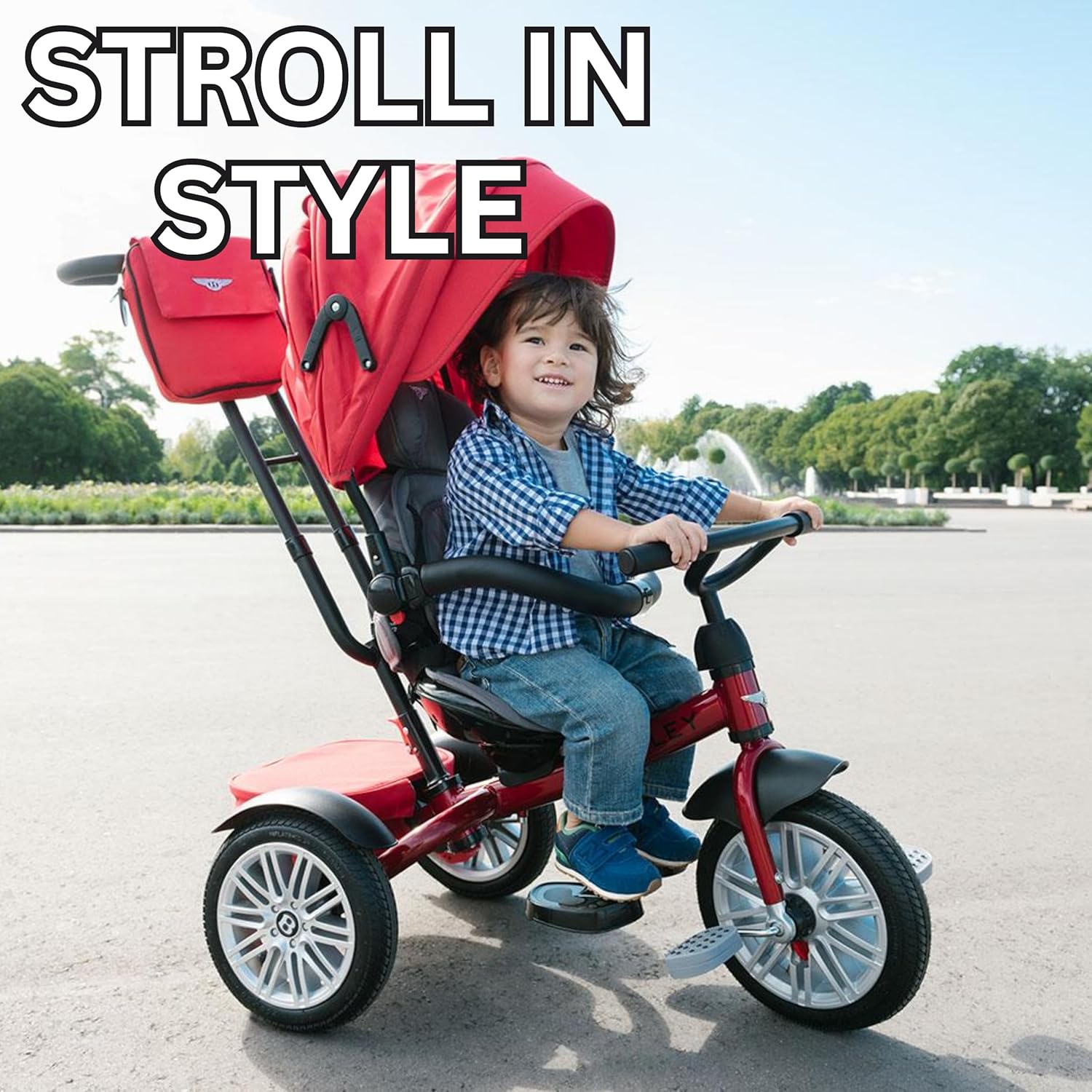 THE BENTLEY STROLLER 6 IN 1 TRIKE - Image 18